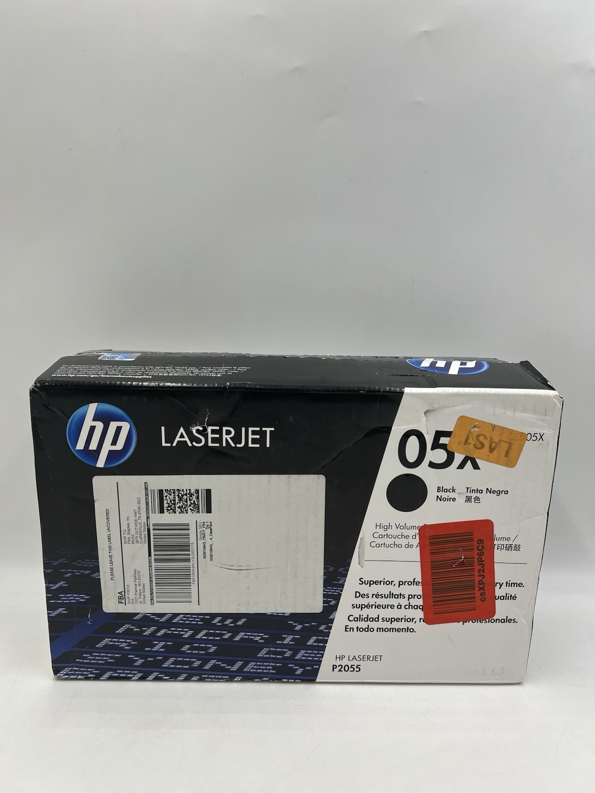 NEW HP CE505X 05X Black Toner Cartridge Sealed Box