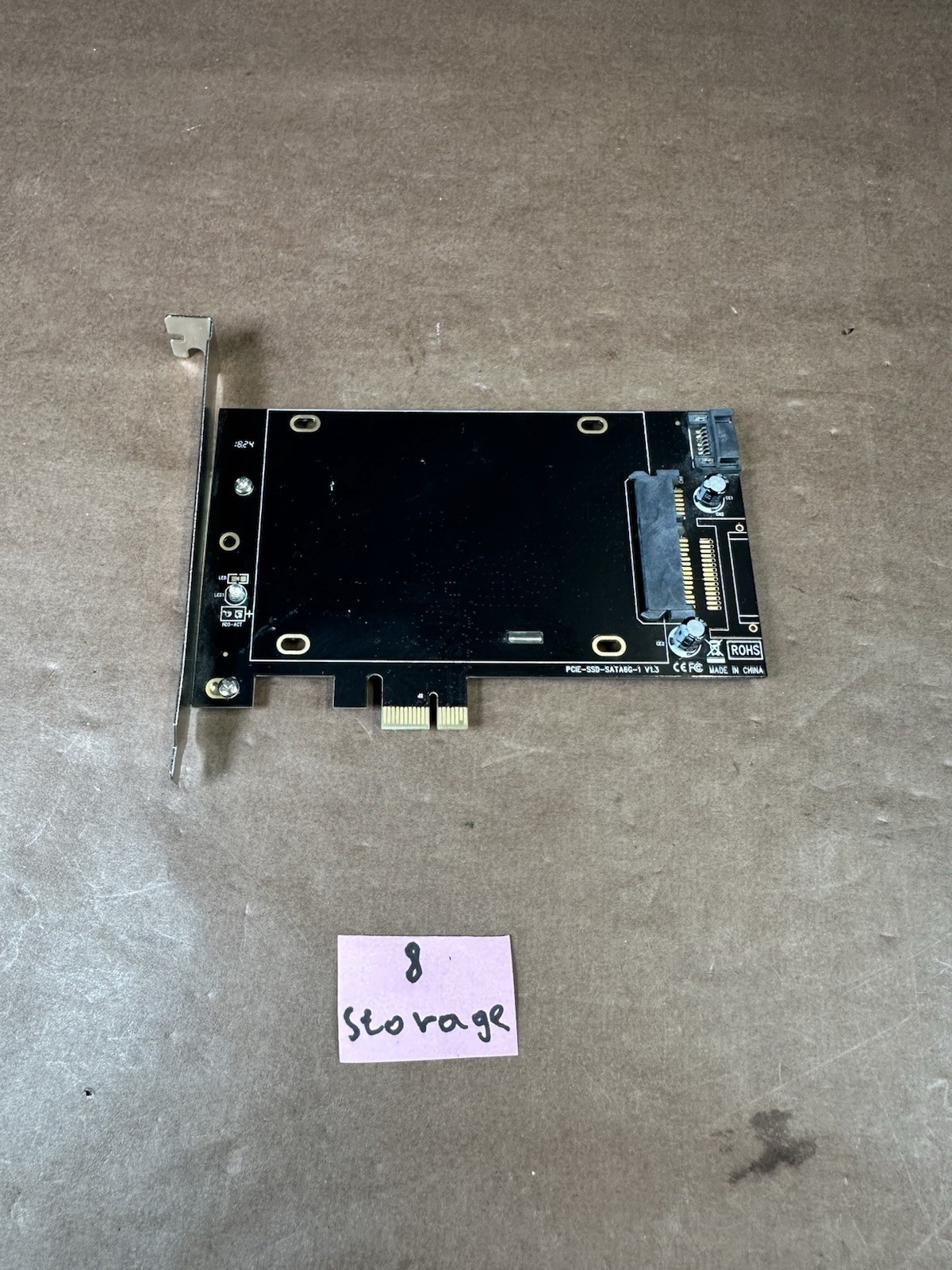 PCIE-SSD-SATA6G-1 V1.3 Ships Fast