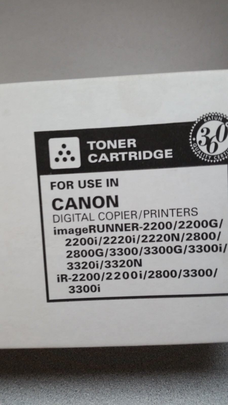KATUN Performance Catridge for use in Canon ImageRunner Printers with 