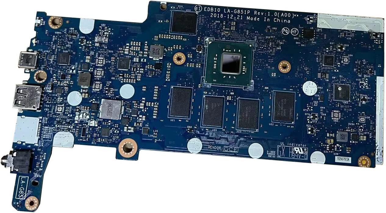 0GD6HC GD6HC For Dell Chromebook 11 3100 Non-touch Motherboard N4000 4GB 16G