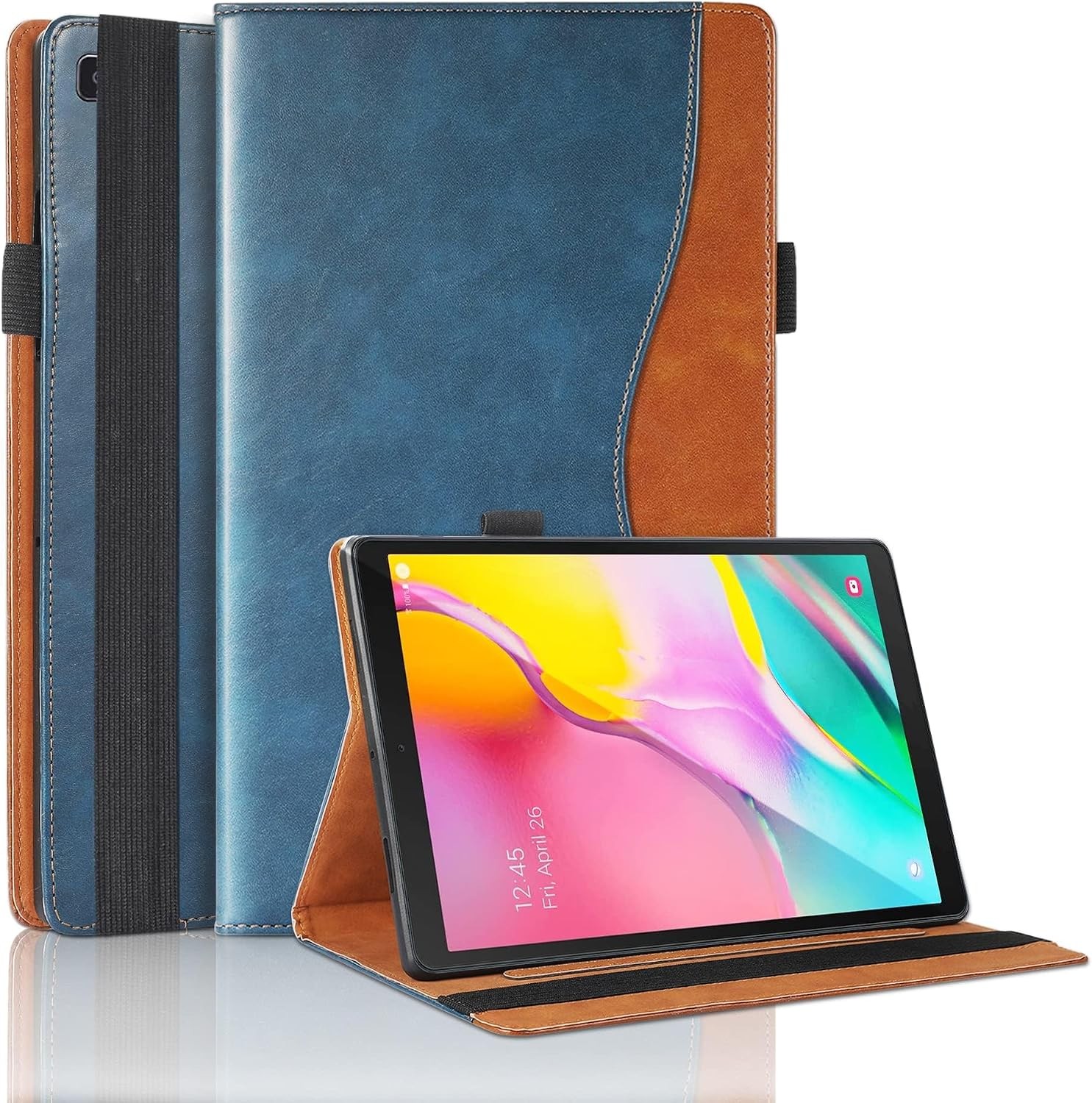 Premium Slim PU Leather Folding Stand Case for Samsung Galaxy Tab A 10.1 2019