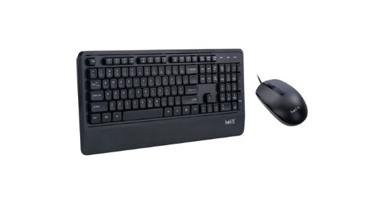 Rosewill HKM100 Wired Black Keyboard and Mouse - BRAND NEW