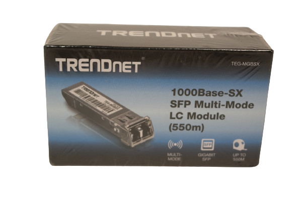 TRENDnet 1000Base- SX Industrial SFP to RJ45 Multi-Mode LC Module TI-MGBSX Up...