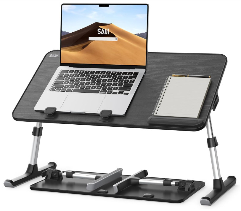 Mesa Portátil para Laptop Altura Ángulo Ajustable Plegable para Cama y Sofá