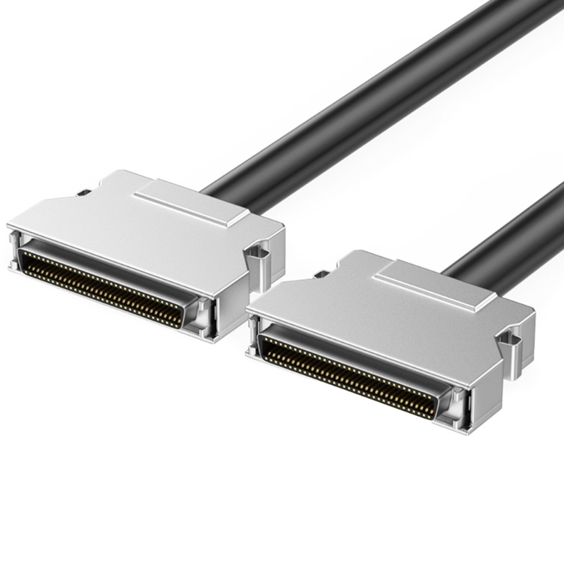 Professional SCSI Cable SCSI Female to Female Metal Shell