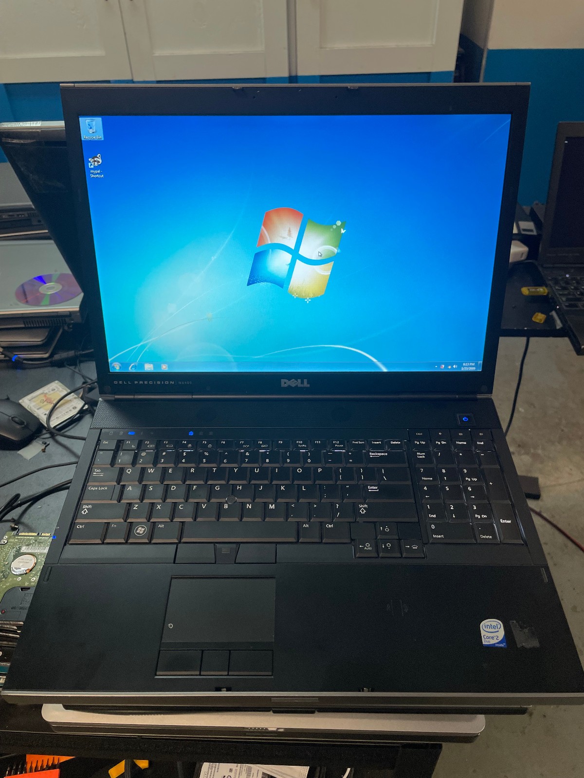 Dell Precision M6400 P8400, 8GB RAM 320GB HDD Windows 7 Pro FX2700 Backlit KB