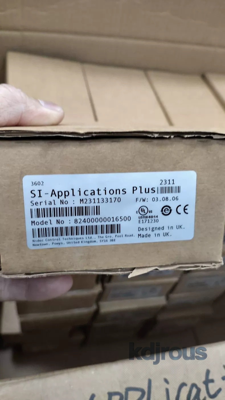 1PCS NEW Nidec SI-Applications Plus 82400000016500 via DHL/FedEx Warranty Period