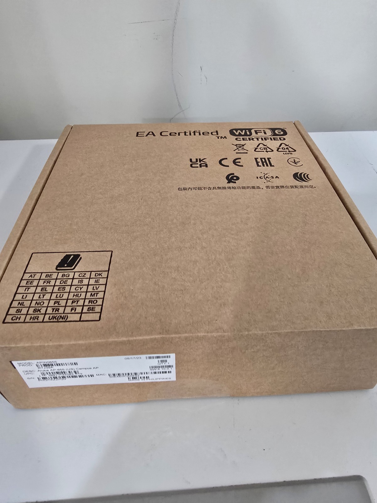 New Sealed ARUBA AP-655 Campus Wireless Access Point R7J39A APIN0655