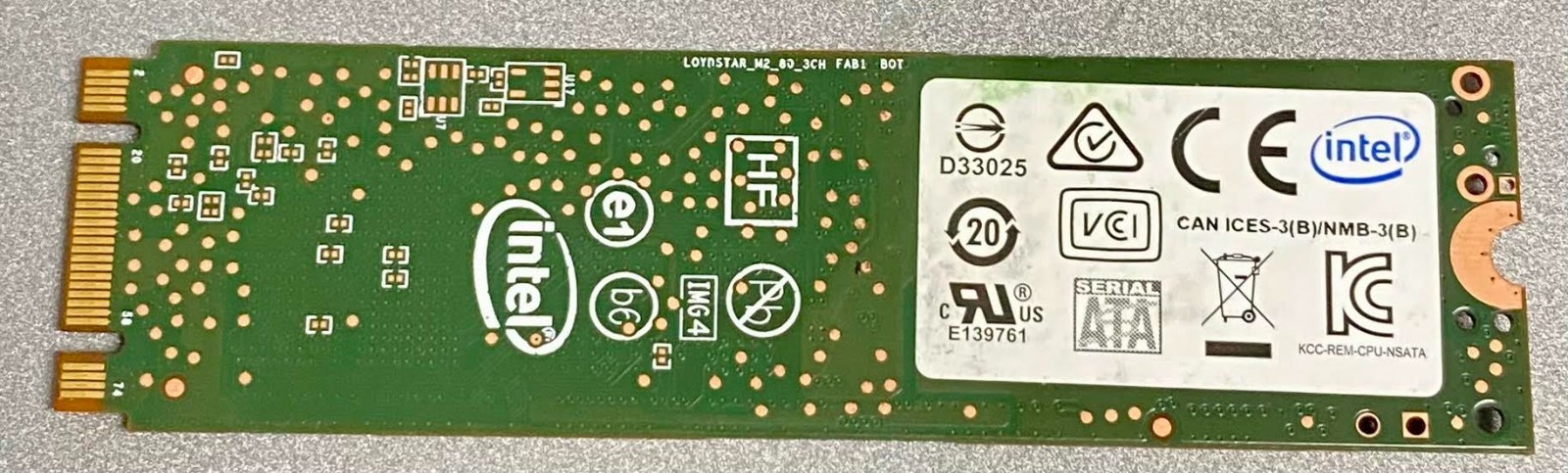 Intel Pro 5400s 180GB SATA M.2 2280 SSDSCKKF180H6H SSD