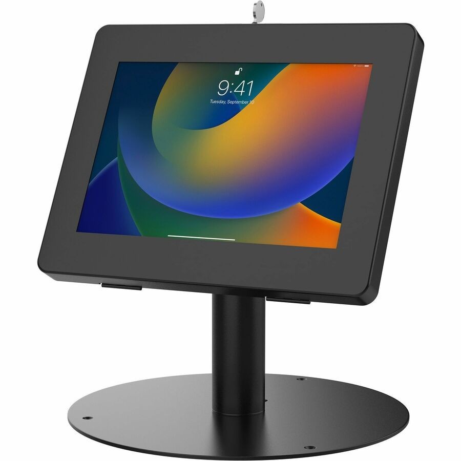 CTA Digital Hyperflex Security Kiosk Stand for Tablets Black PADHSKSB