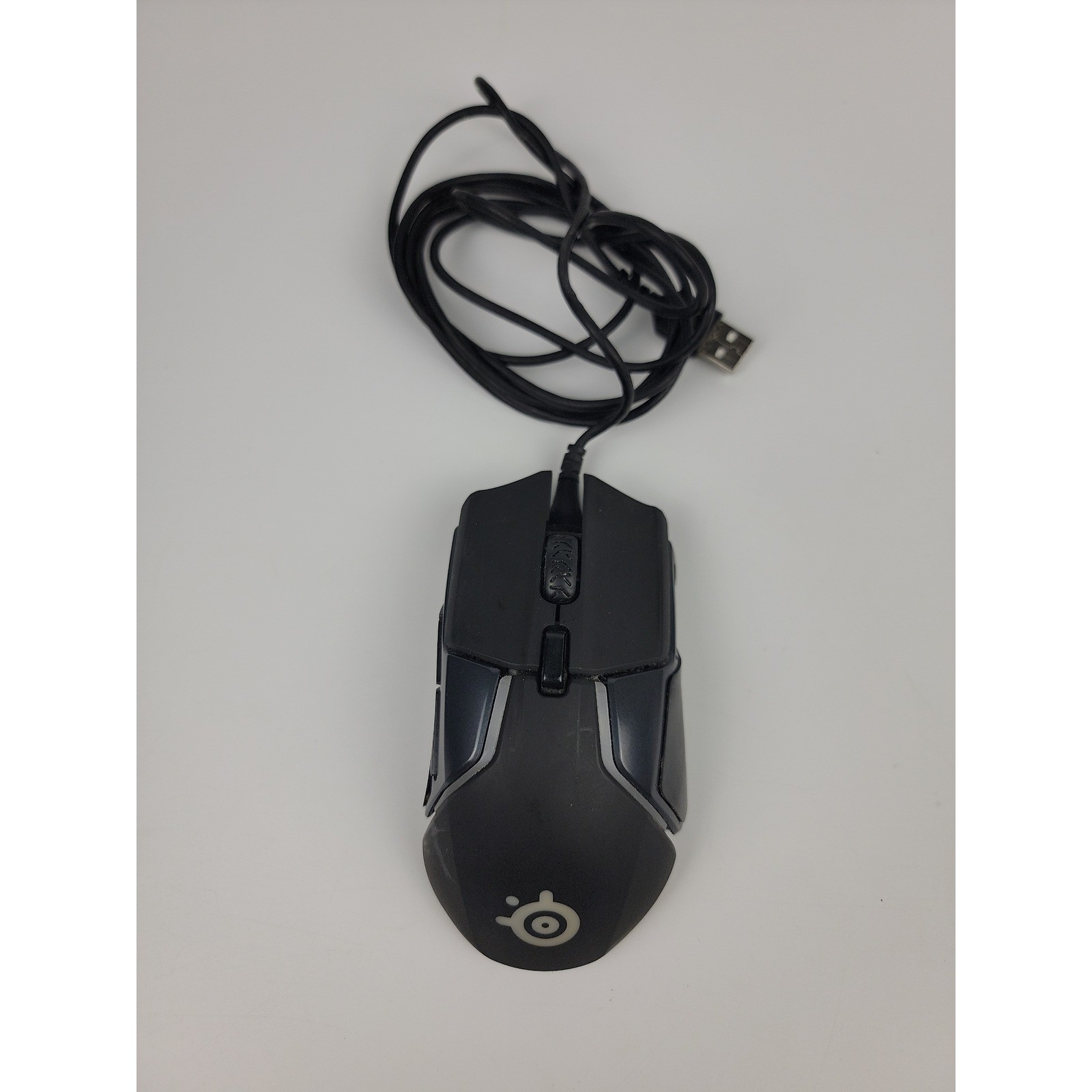 SteelSeries Rival 600 Wired Gaming Mouse Black RGB Dual Optical Sensor M-00010