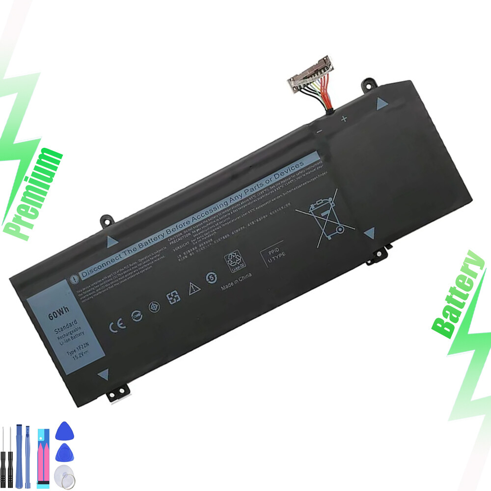 1F22N Battery For Alienware HYWXJ M17 P37E P37E001 M15 2018 5590 G7 7790 JJPFK