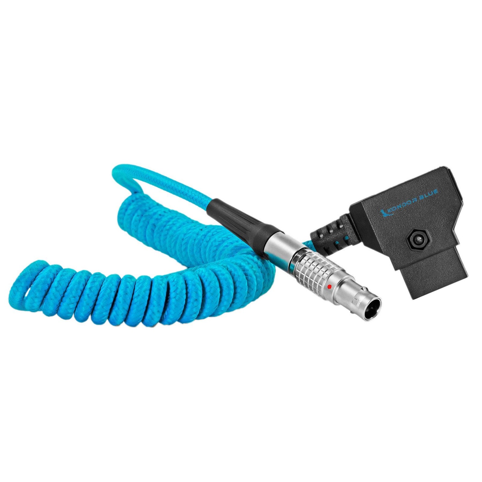 KONDOR BLUE D-Tap to 2-Pin LEMO 0B Cable 16-36" for Blackmagic Pyxis 6K Blue