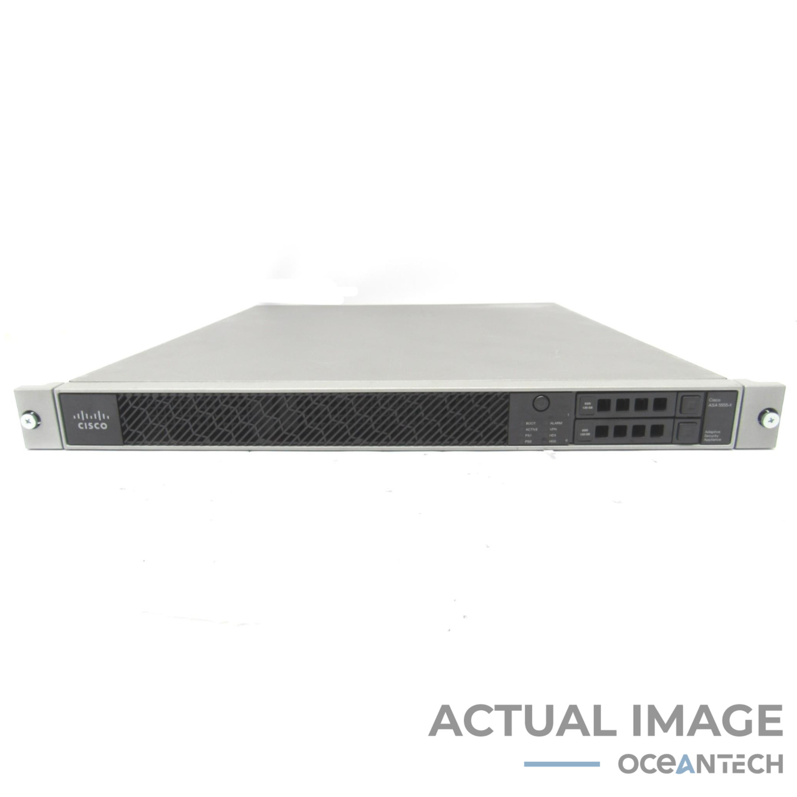 Cisco ASA5555-FPWR-K9 Adaptive Security Appliance Tested 8 Port Data 1U 2x PSU
