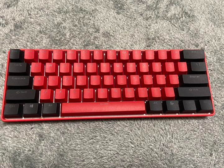 Clix x Matrix 60% Gaming Keyboard Blue Switch RGB Wired Compact Rare Original