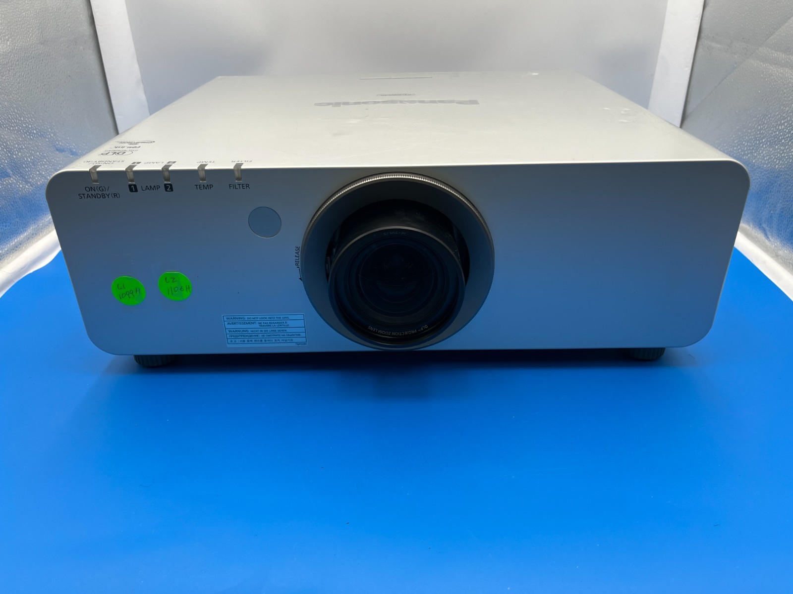 PANASONIC PT-DW640 WXGA (DUAL LAMP) DLP PROJECTOR