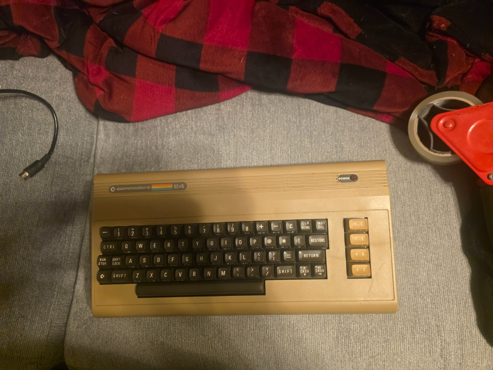 Commodore 64 Computer Working Tested