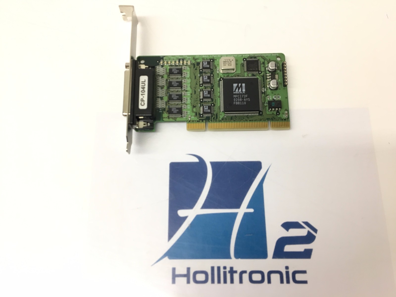 MOXA CP-104UL 4 Port RS-232 Universal Low Profile PCI Communication Board *USED*