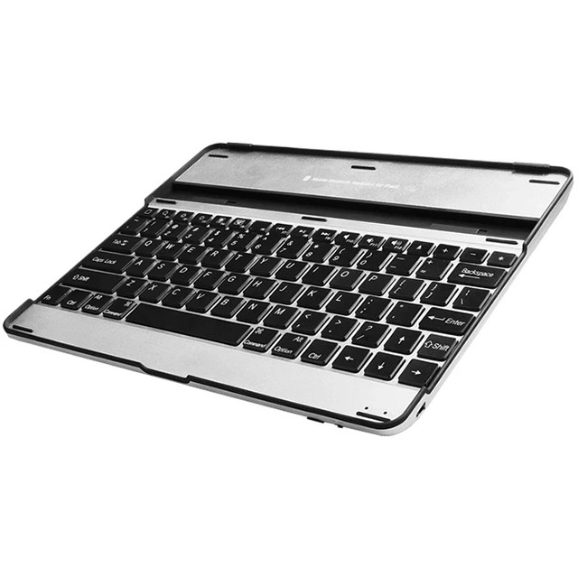 Ultra-thin Aluminum Wireless Keyboard Case Cover For ipad 2/3/4 US Seller