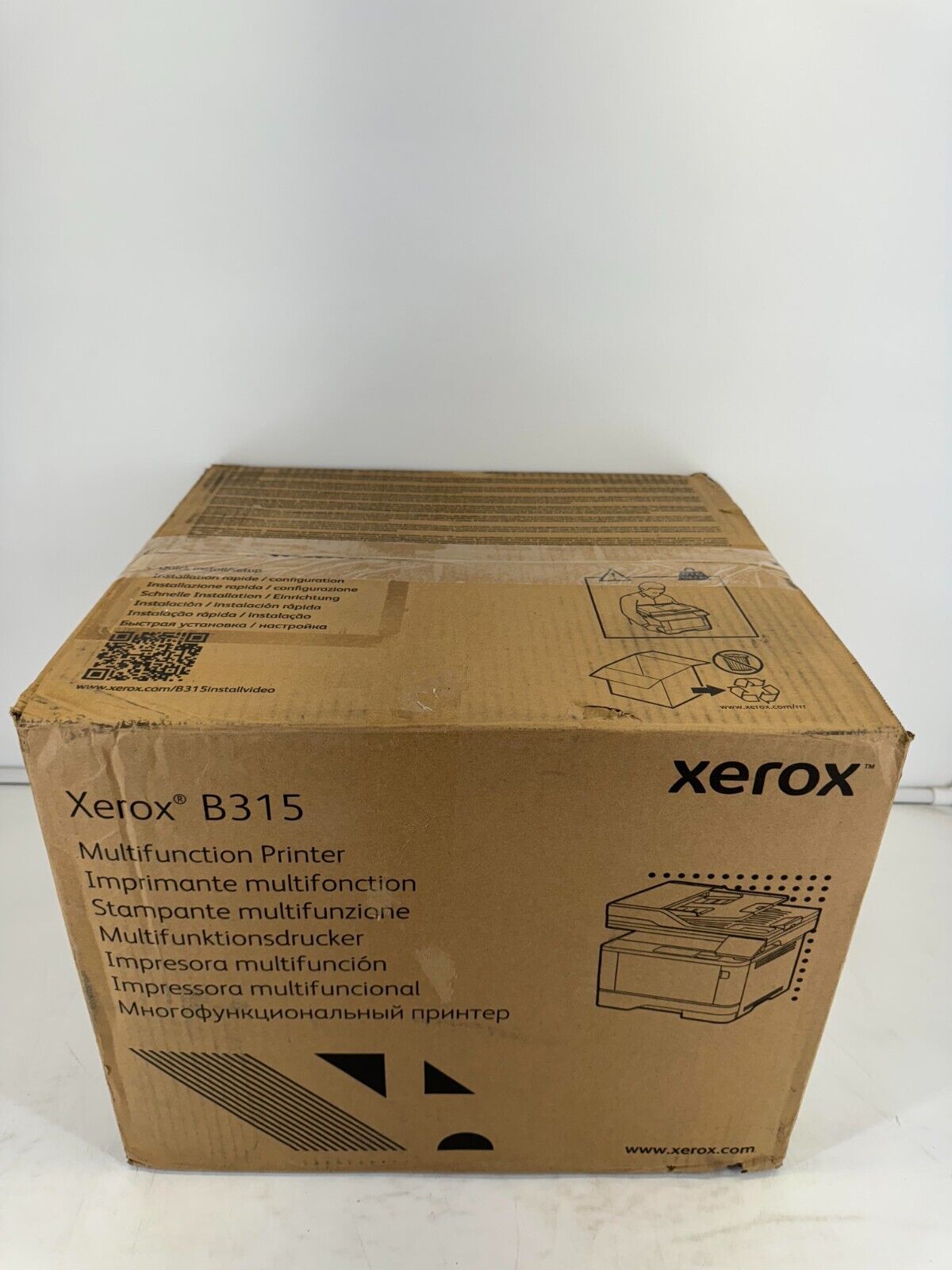 Xerox B315/DNI Monochrome All-in-One Multifunction Printer - Total 5 Pages