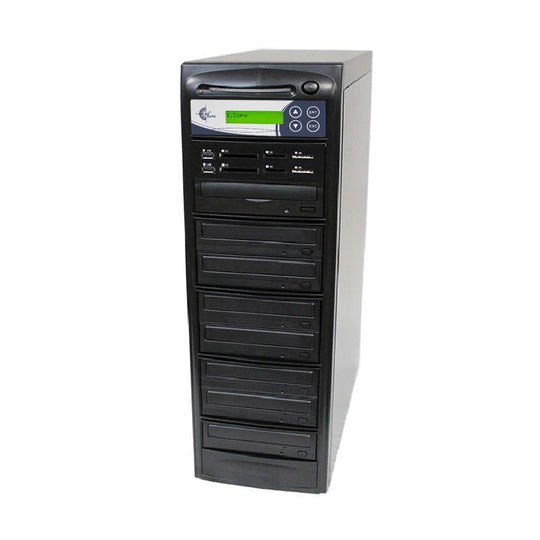 EZ DUPE Media Mirror PLUS 1:7 Duplicator - SD CF MS MMC USB Blu-Ray 2 YEAR WRNTY