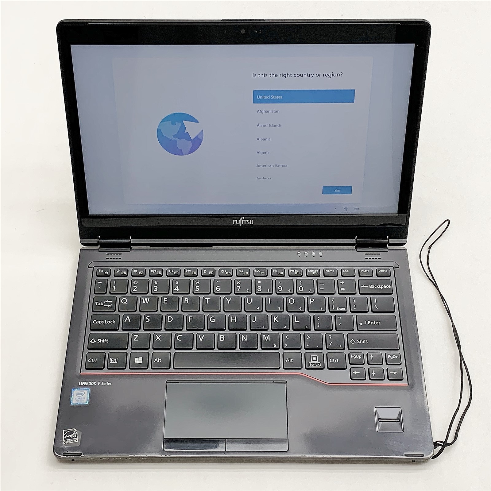 Fujitsu LifeBook P727 Laptop i5 7200U 2.50GHZ 12.5" Touch 8GB 128GB M.2 Win 11
