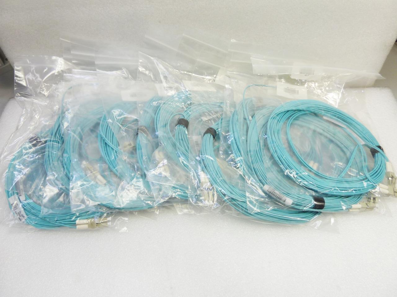 LOT OF 12 HPE 3PAR 10Meters 50/125 (LC-LC) FIBER CABLE | 649991-001 | 850-200029