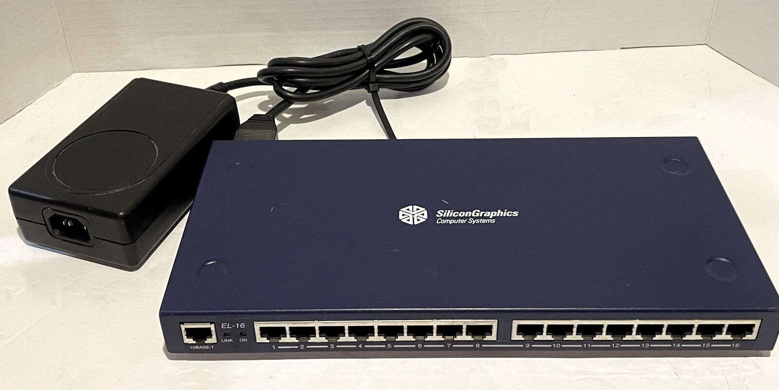 SGI Silicon Graphics 16 Port Terminal Server EL-16-1.0 & Power Supply