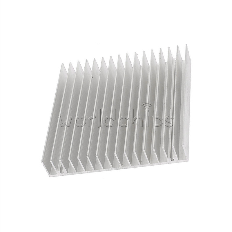 100x100x18mm Aluminum HeatSink for Chip CPU LED IC radiator, COOLER Cooling New
