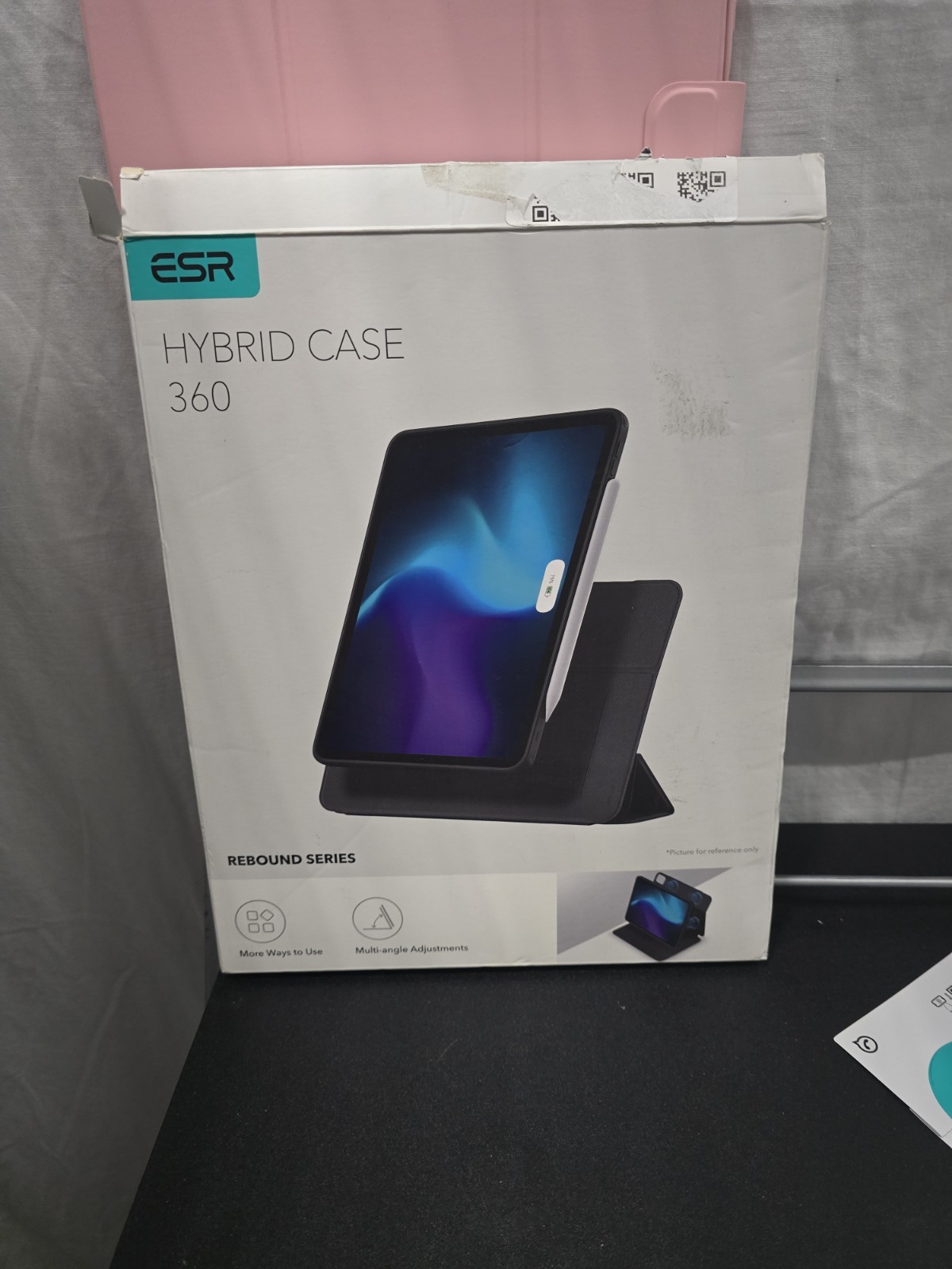NEW BLK ESR REBOUND SERIES HYBRID CASE 360 FOR iPAD AIR 11" M2 4/5/6GEN FREESHIP