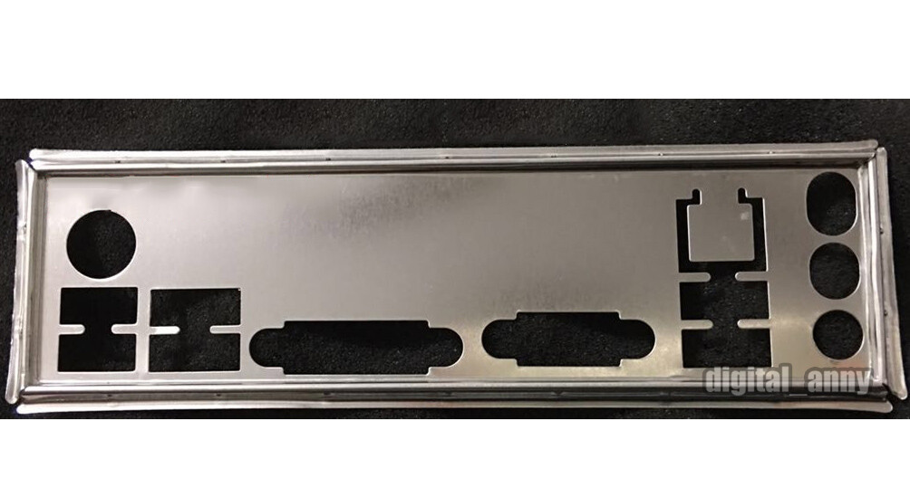 OEM I/O Shield For MSI B250M-ICAFE Motherboard Backplate