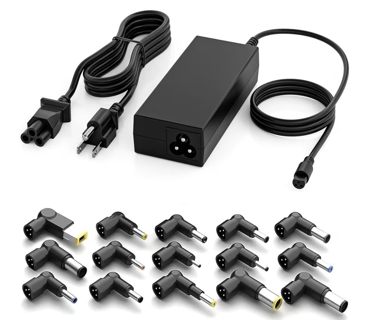 90W Universal Power Supply Adapter Charger for Laptop Notebook with 15 Tips