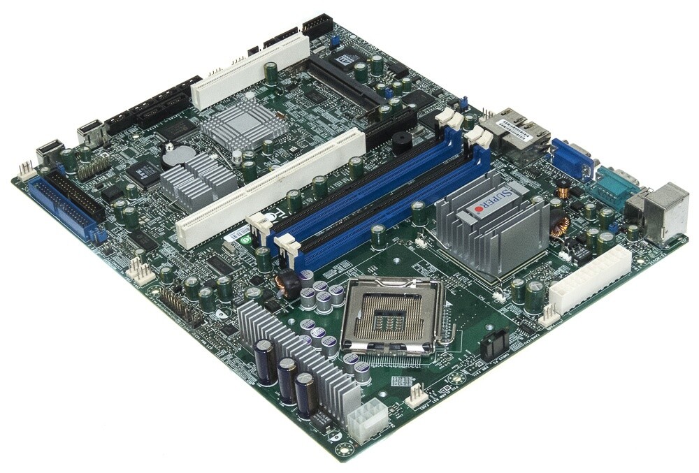 Motherboard SUPERMICRO X7SBI SOCKET LGA775 DDR2 PCIX PCIE PCI SYSTEM BOARD