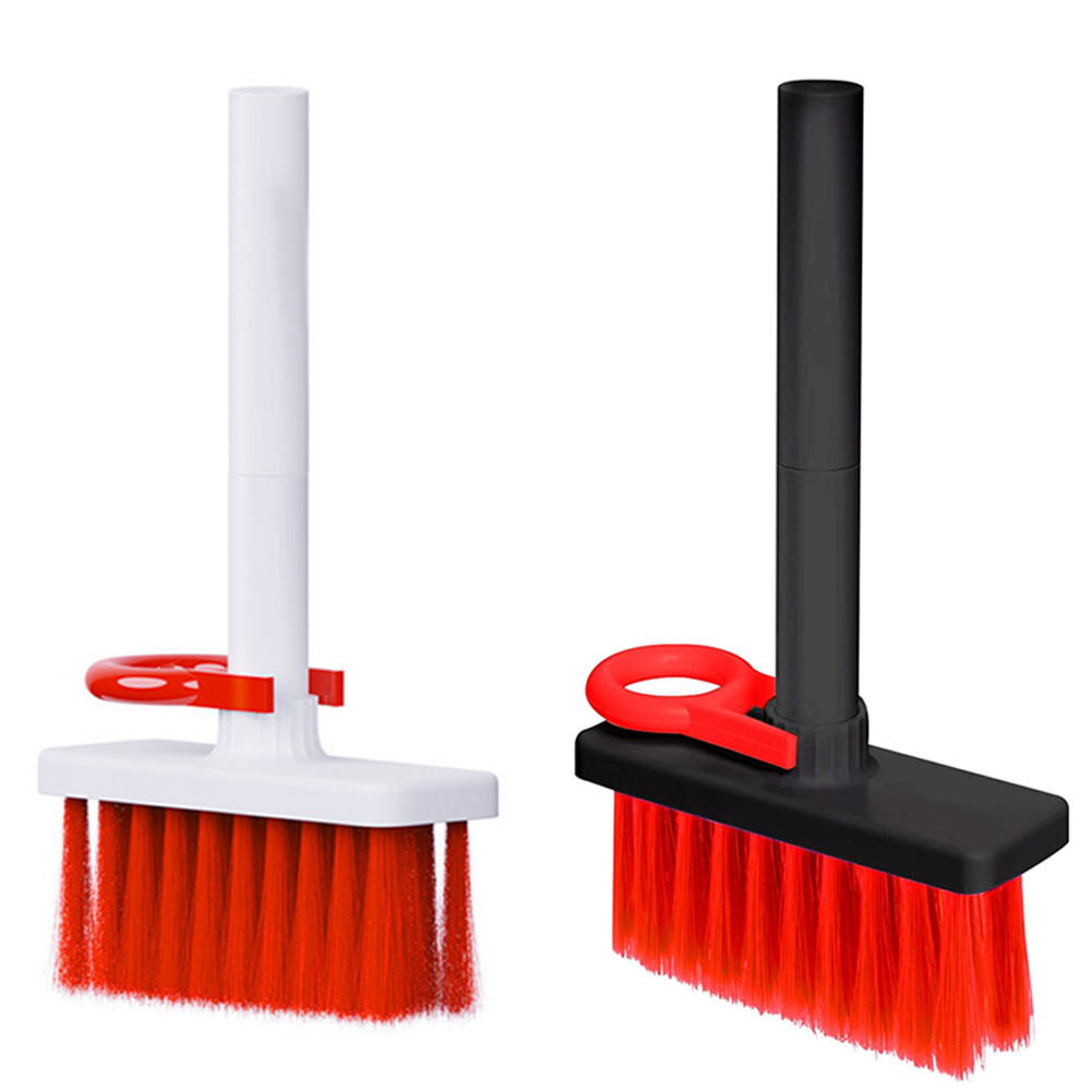US 2 Pc Soft Brush Laptop Keyboard 5 in1 Multi-Function Computer Cleaning Tool