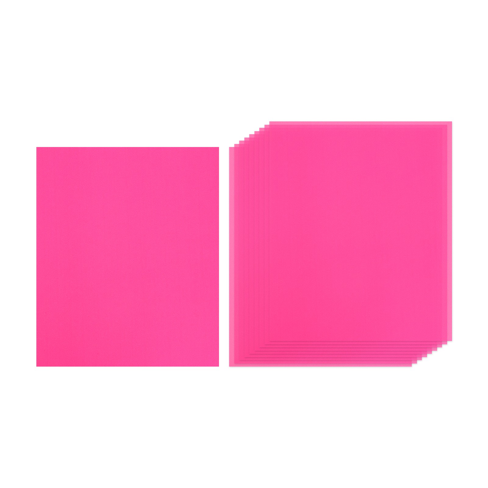 50Pcs Sticker Paper for Printer 50Pcs Full Sheet A4 Sticker Labels Rose Red]