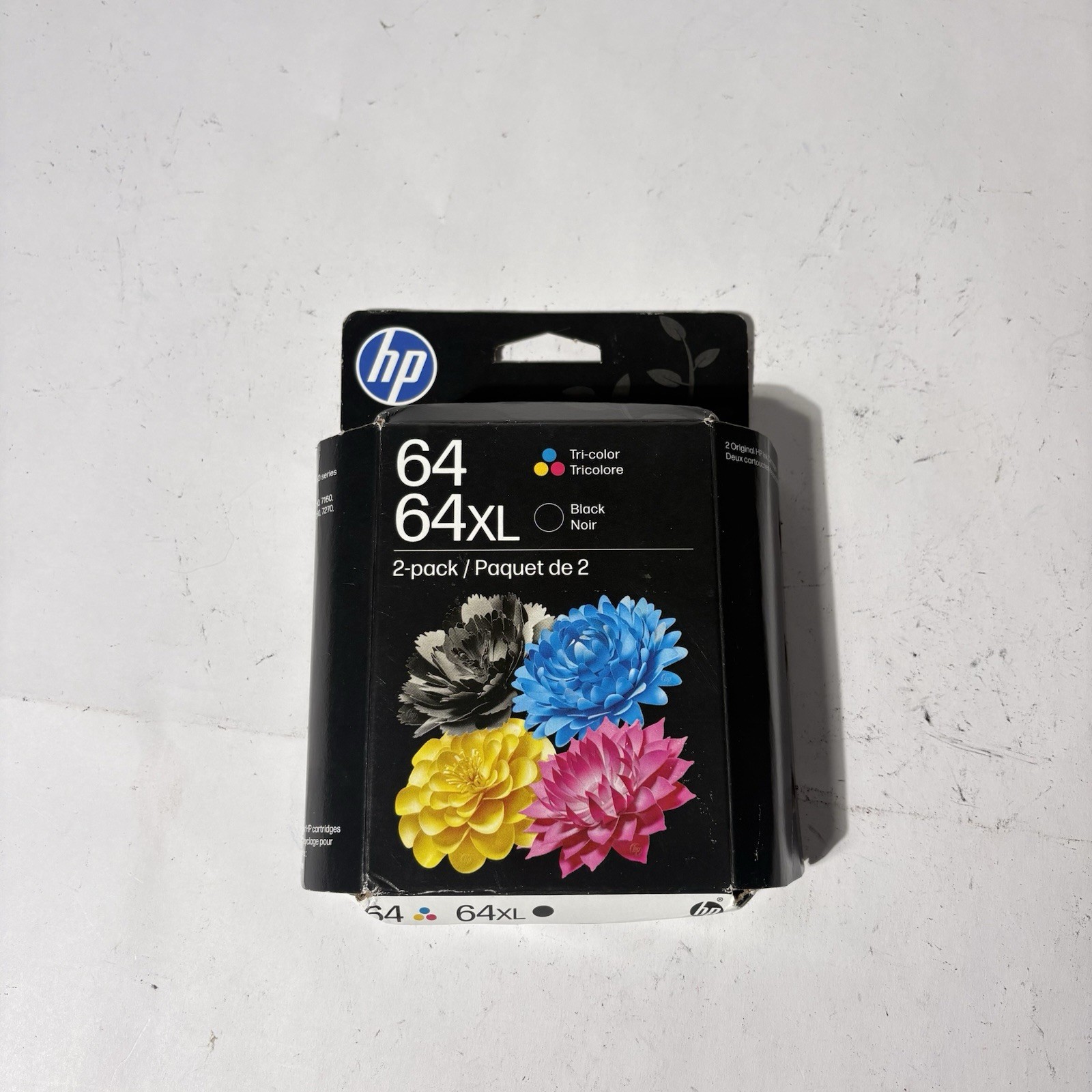 Genuine HP 64 XL Black & 64 Tri-Color Ink Catridges 2 Pack (Feb-2028)