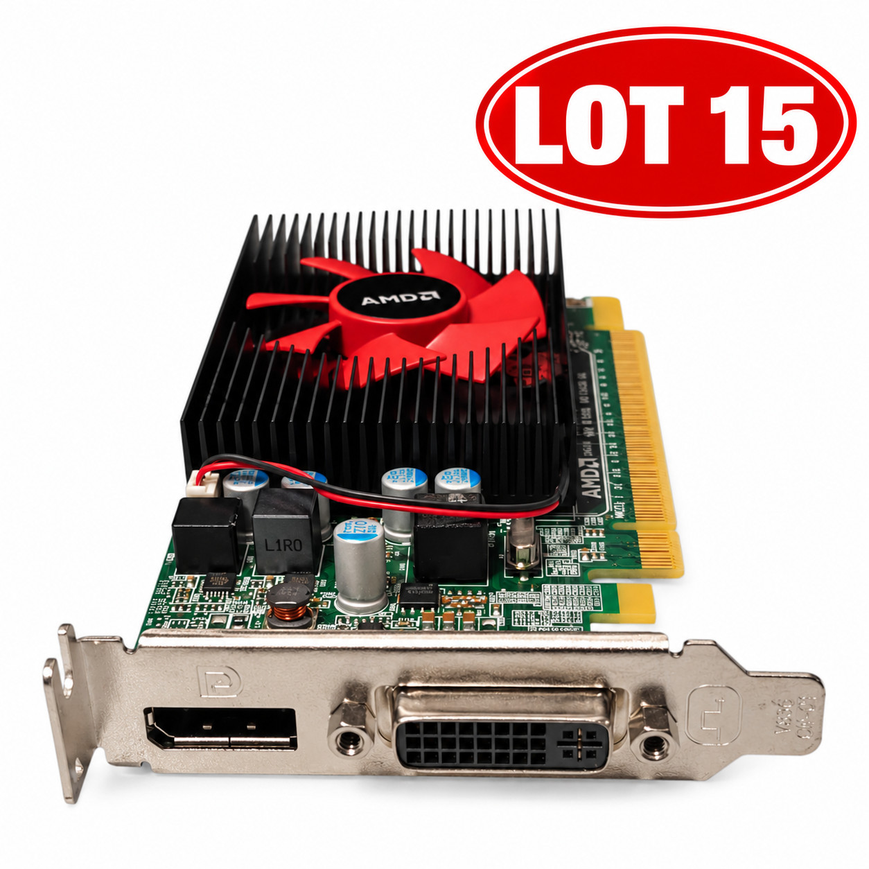 Lot of 15x AMD Radeon R5 430 2GB GDDR5 Graphics Card ✅SFF ✅DVI DP ✅Dell 0F8PX ✅