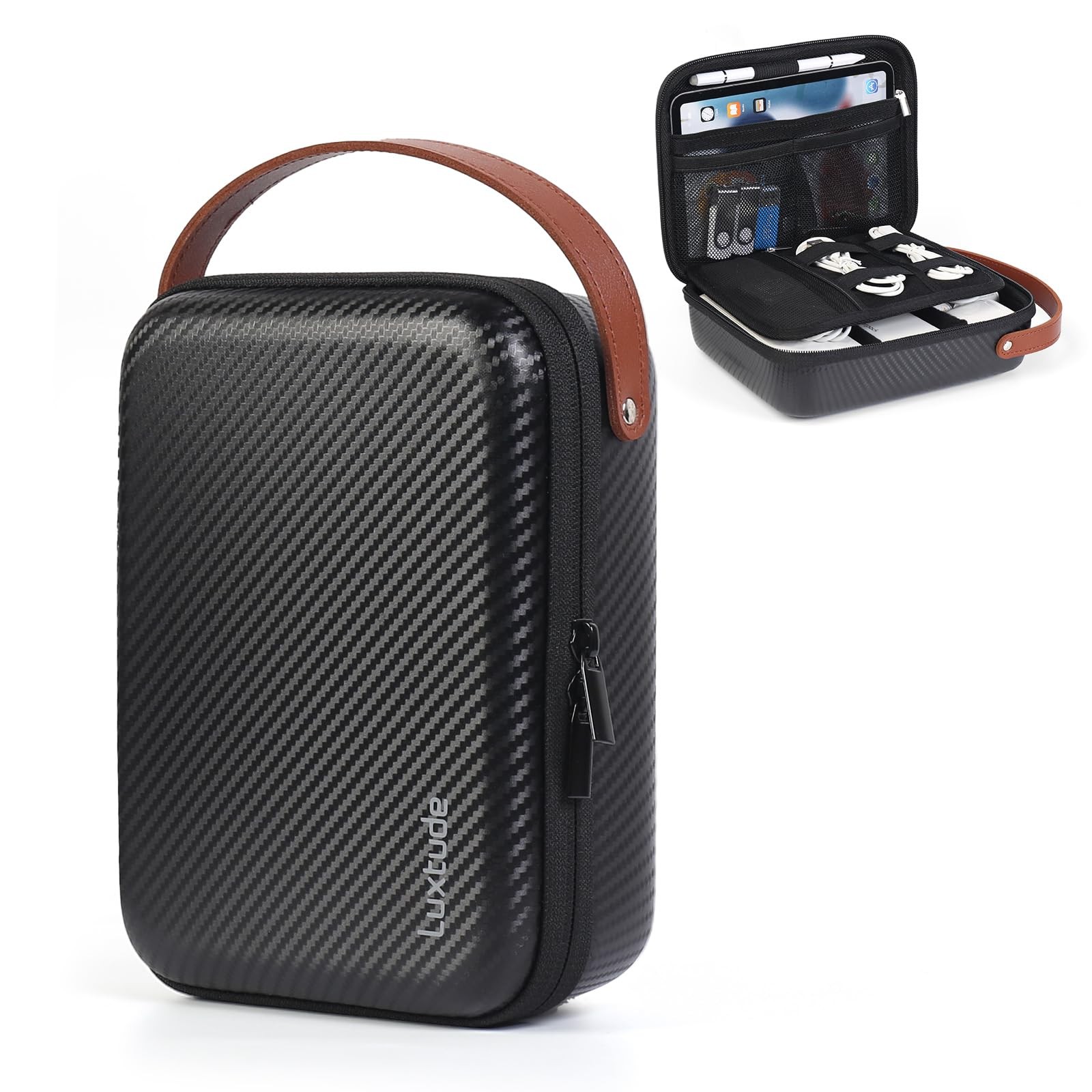 Electronics Organizer Travel Case for Chargers and Cords