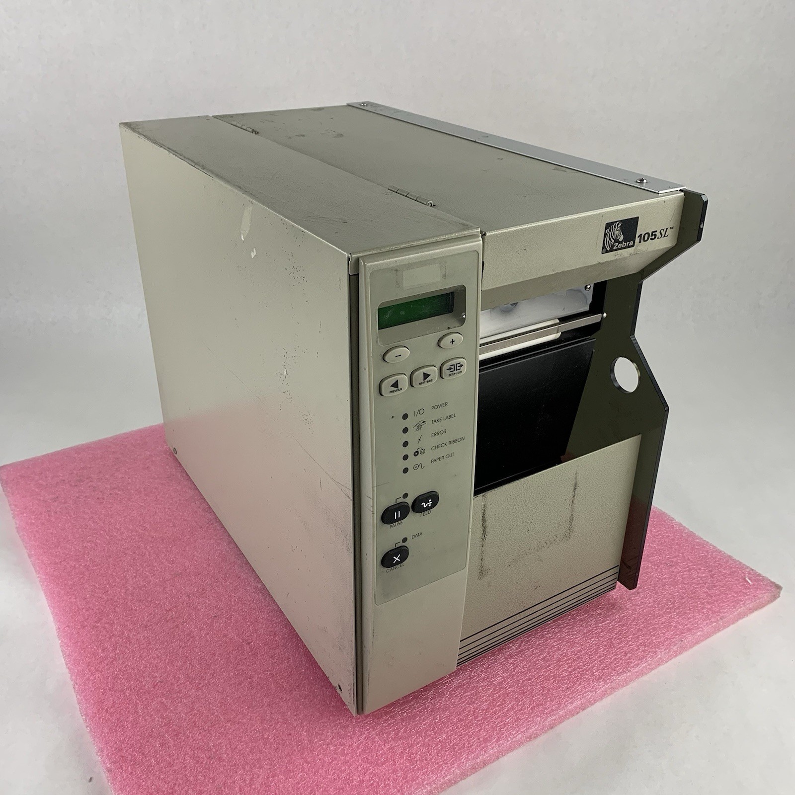 Zebra 105SL 10500-2001-2000 203DPI Thermal Label Printer LP/TLP -Parts or Repair