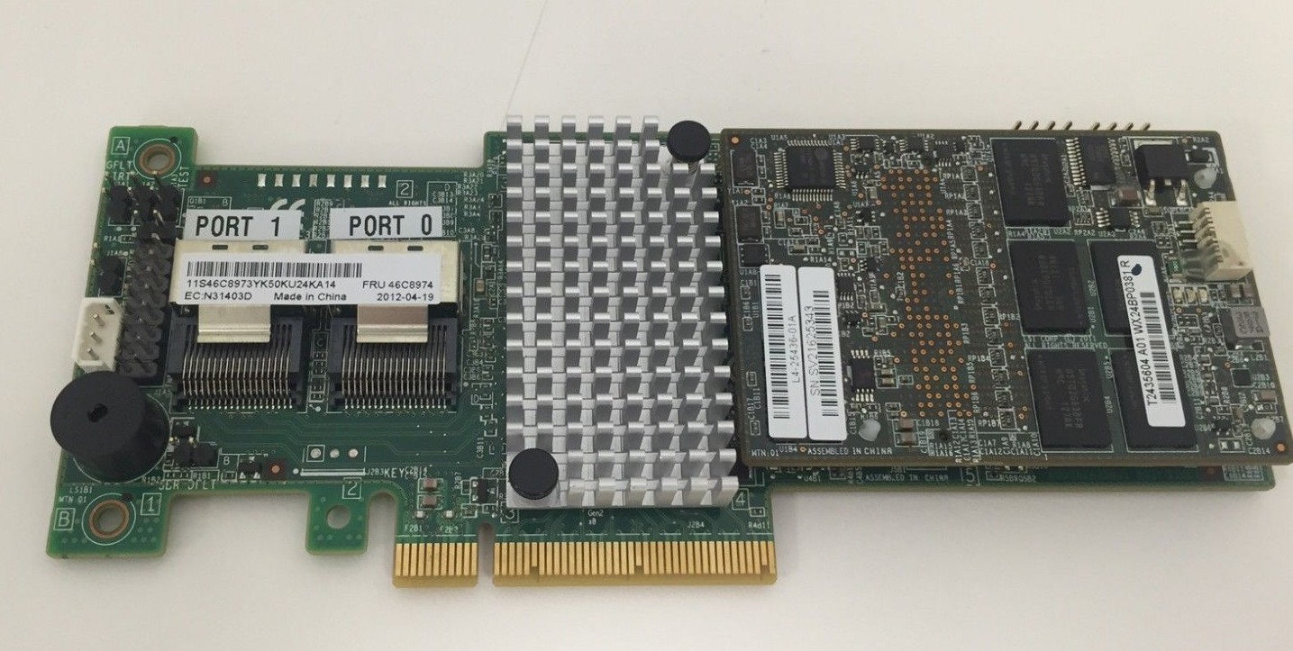 IBM 46C8974 M5016 SERVRAID SAS/SATA Controller Card 46C8974 M5016