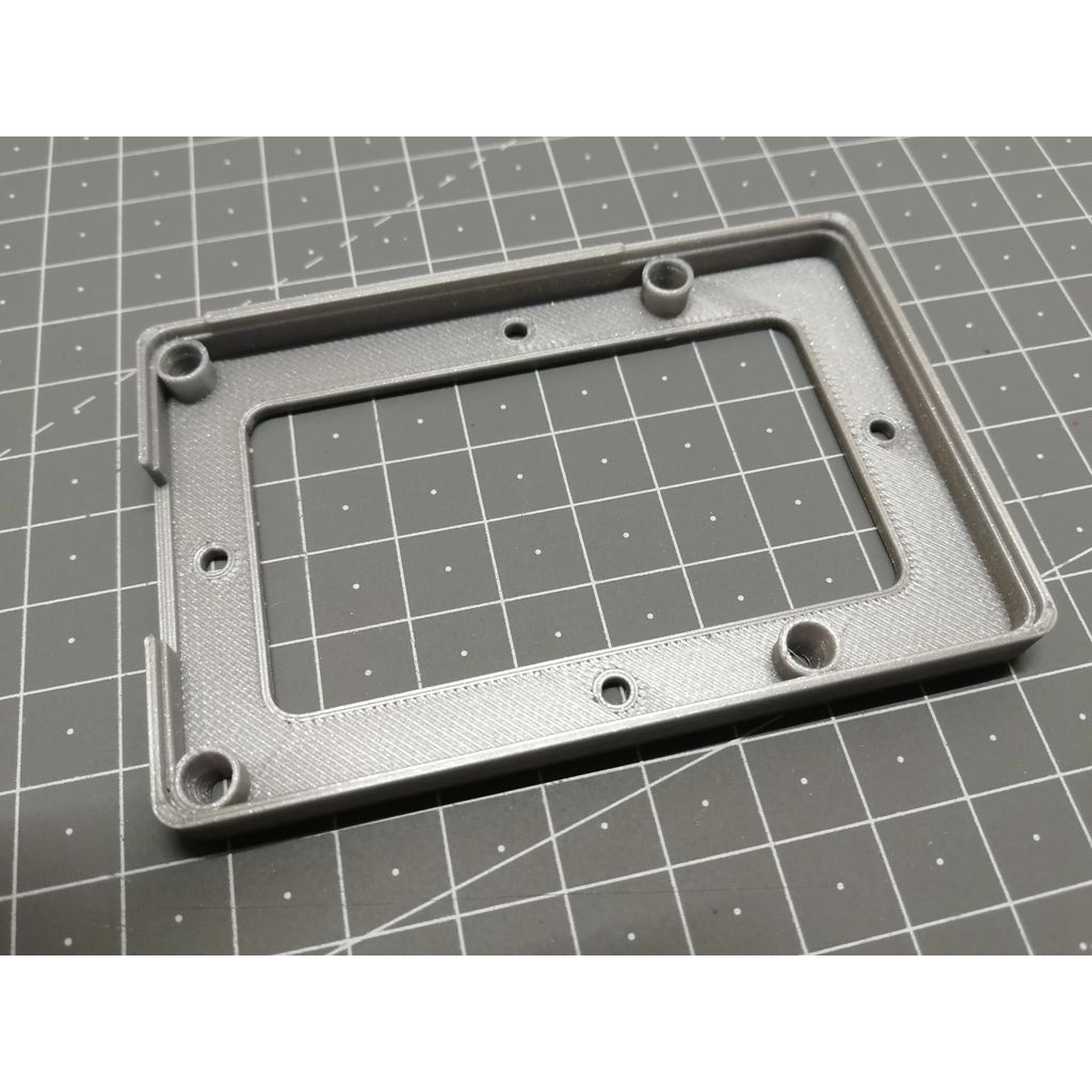 Simple Raspberry Pi Mount (press-fit) 3D-Printed