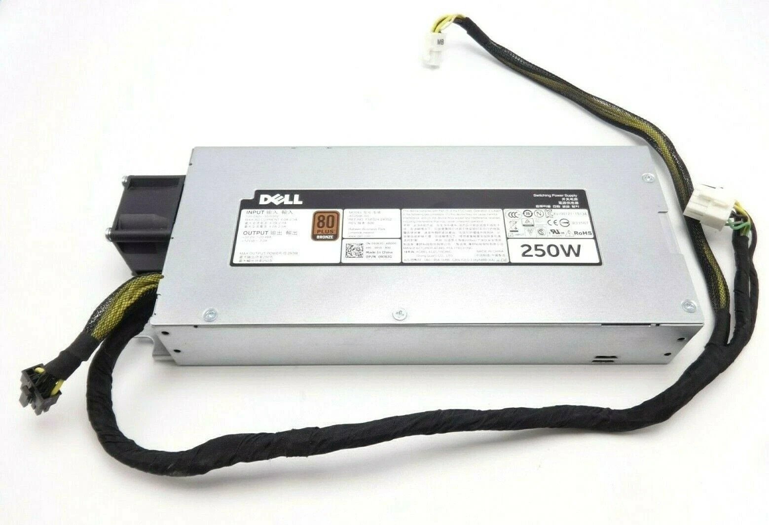 New 1pcs R230 power supply 250W D250E-S0 P59VM 0P59VM 9J6JG 09J6JG/