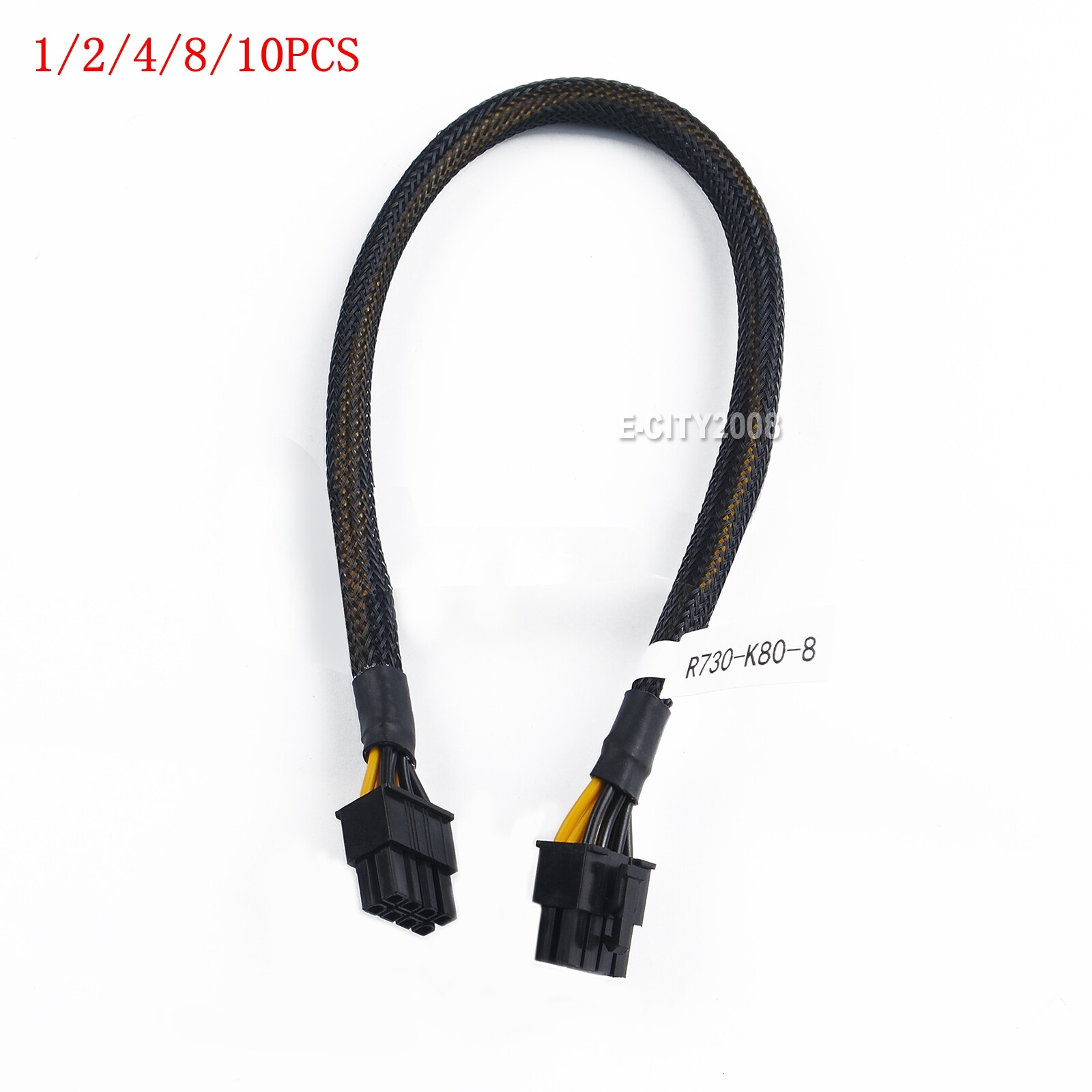 Lot PCIE GPU 8Pin to 8P Power Cable For DELL R730 to Nvidia K80/M40/M60/P40/P100