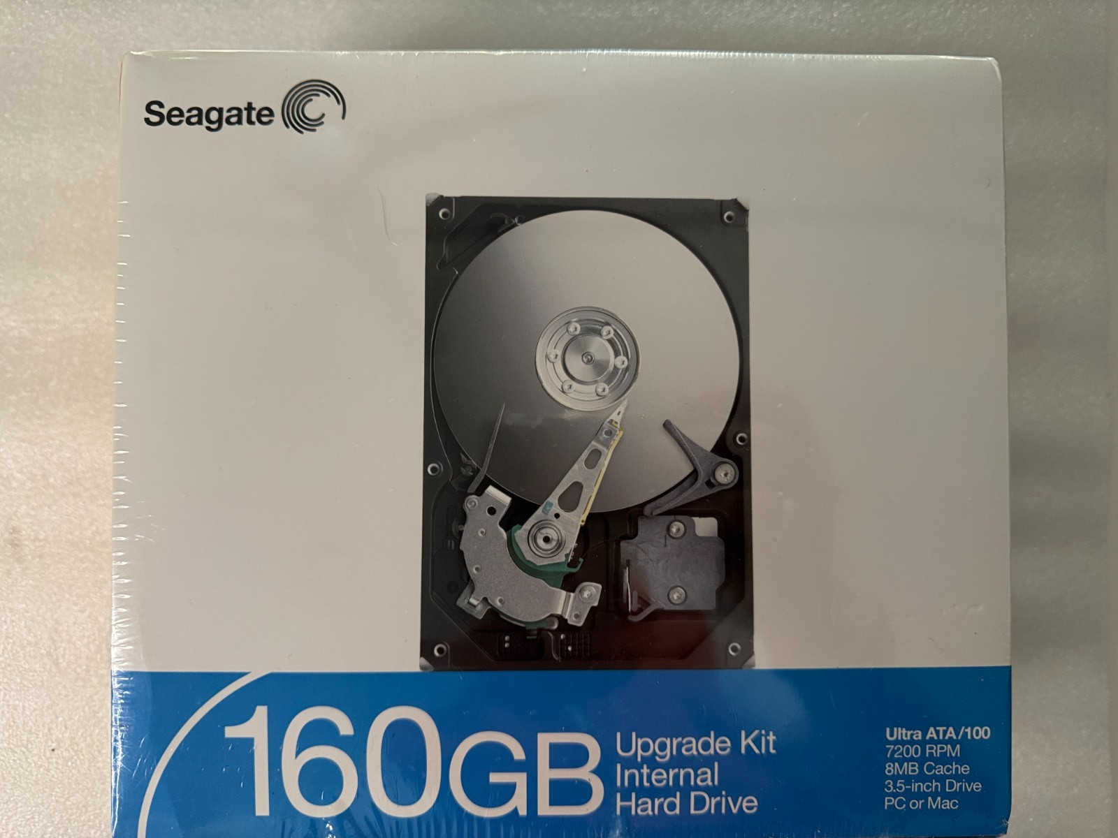 NEW SEALED Seagate Barracuda 160GB ST3160023A-RK IDE PATA Retail Kit NOS Rare