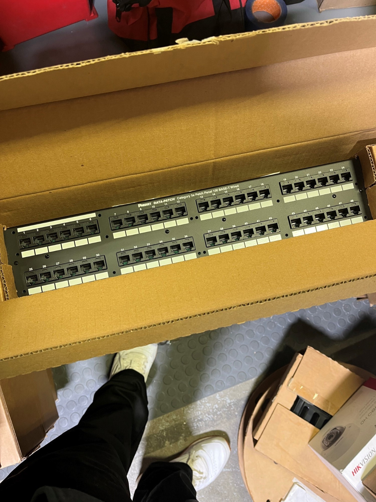 Panduit PAN-NET DP48584TV25Y RJ12 to RJ45 DataPatch 48 Port New in Box STP