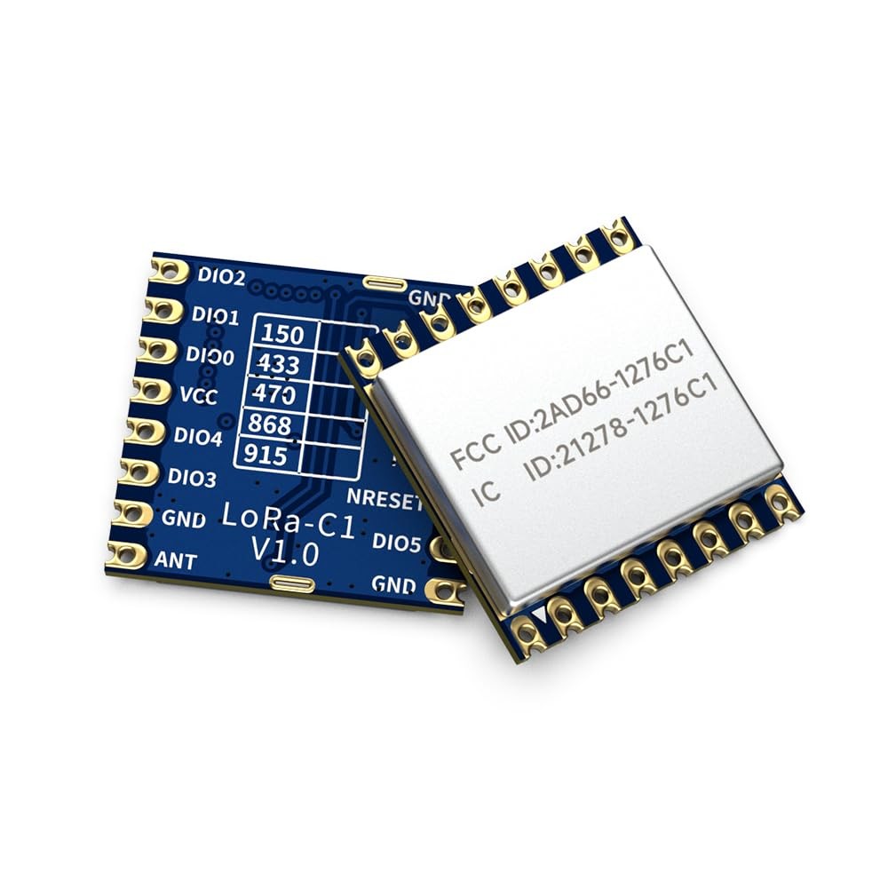 2 PCS LoRa sx1276 Networking Transceivers RFM95W LoRa1276C1 915 Mhz