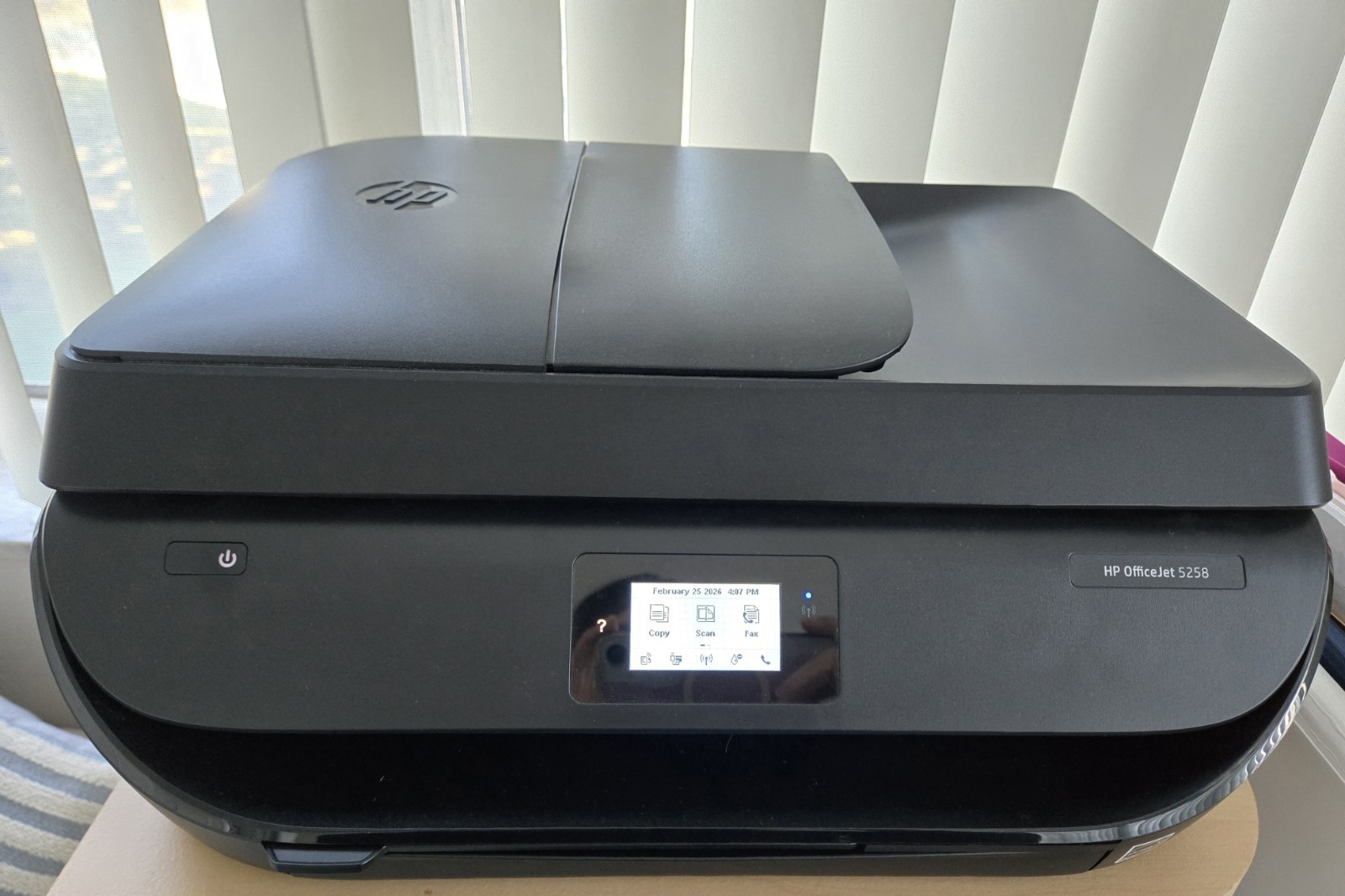 HP OfficeJet 5258 Color Inkjet Printer Multifunction Wireless Copy