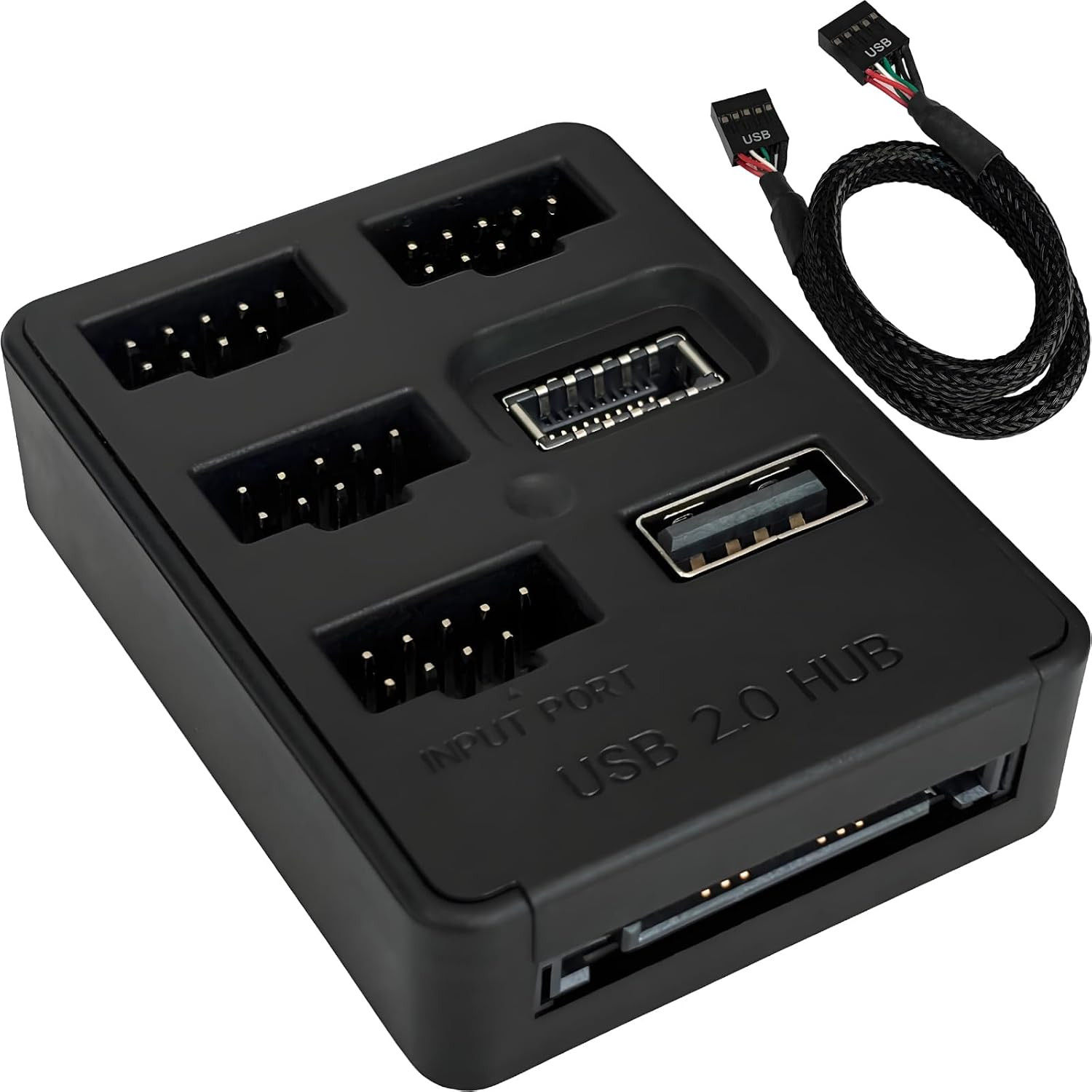 Multi Port Internal USB Hub - 5 Internal USB 2.0 Ports - Motherboard USB Splitt