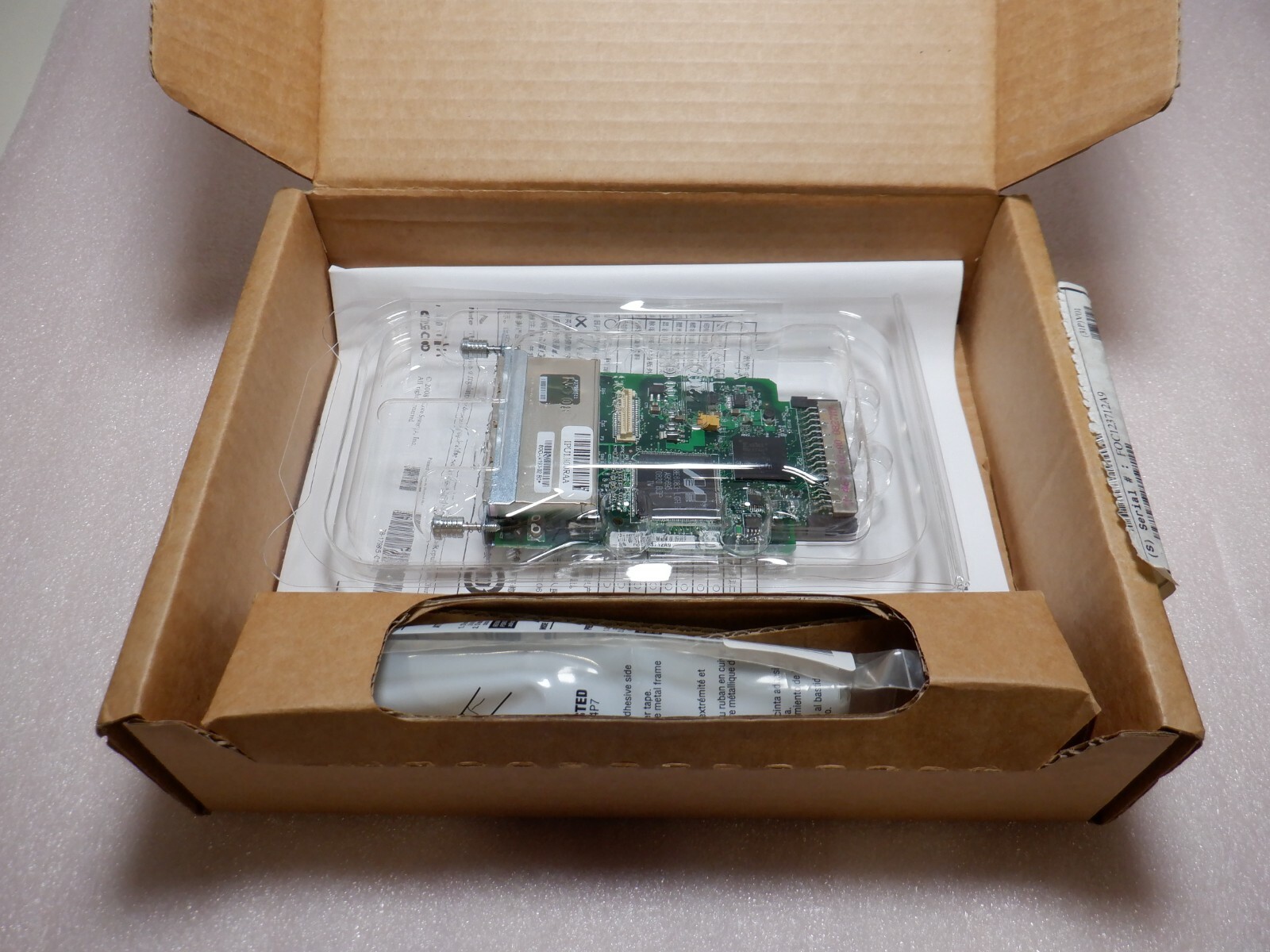CISCO HWIC-4ESW 4-PORT SINGLE-WIDE ETHERNET