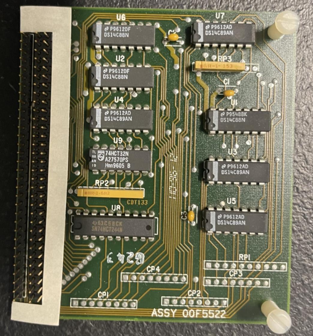 IBM 00F5530 Artic 4-PORT RS-232 Daughter Board
